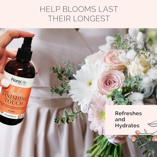 FloraLife Finishing Touch - Hydrating Multi-Nutrient Formula Spray for Fresh-Cut Flowers - 8oz - Image 5