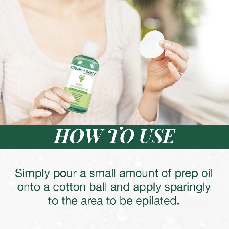 Clean + Easy Prep Pre-Epilation Oil 5 oz - Image 4