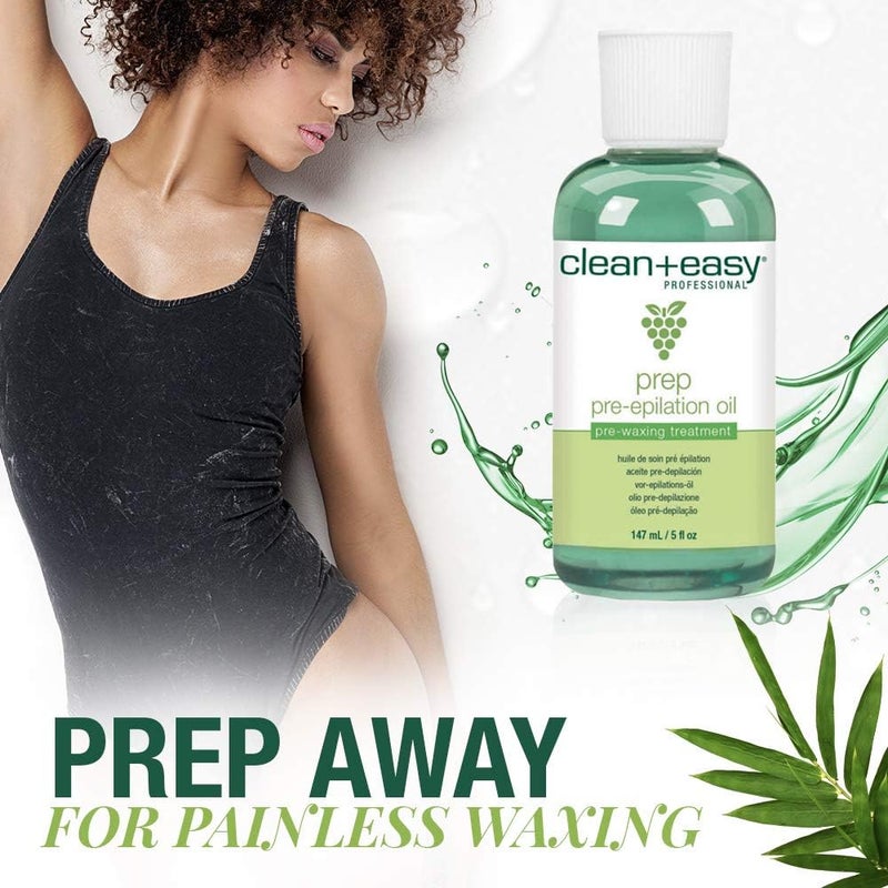 Clean + Easy Prep Pre-Epilation Oil 5 oz - Image 3