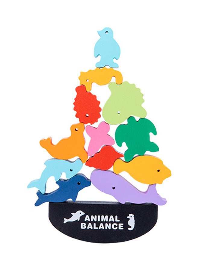 Wooden Animal Shape Balance  Puzzle Toy - Image 1