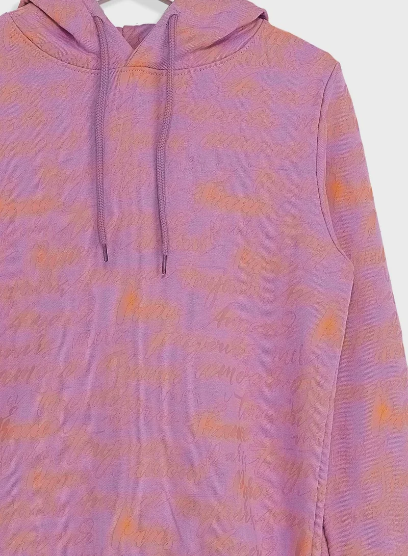 Pinata Girls All Over Printed Hoodie