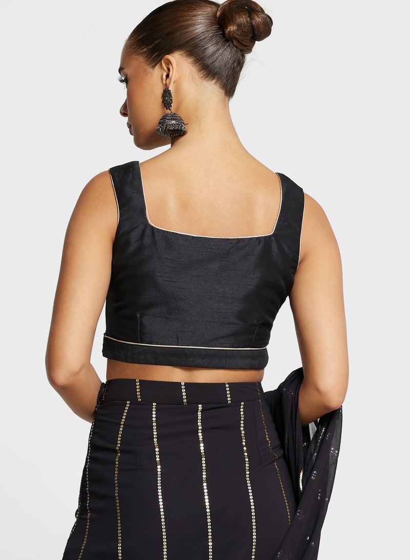 indya Strappy Crop Top - Image 2