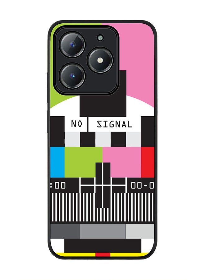 Stylizedd For Realme C63 / Realme C61 4G Case,Slim fit Camera Protection, Shockproof Thin Phone cover  - No Signal TV - Image 1