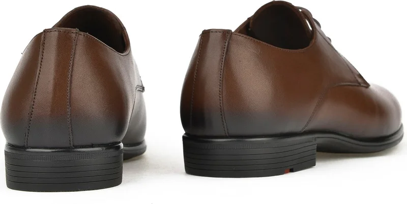 Ziya , Men's Genuine Leather Small Size Shoes 141745Z4102 Brown
