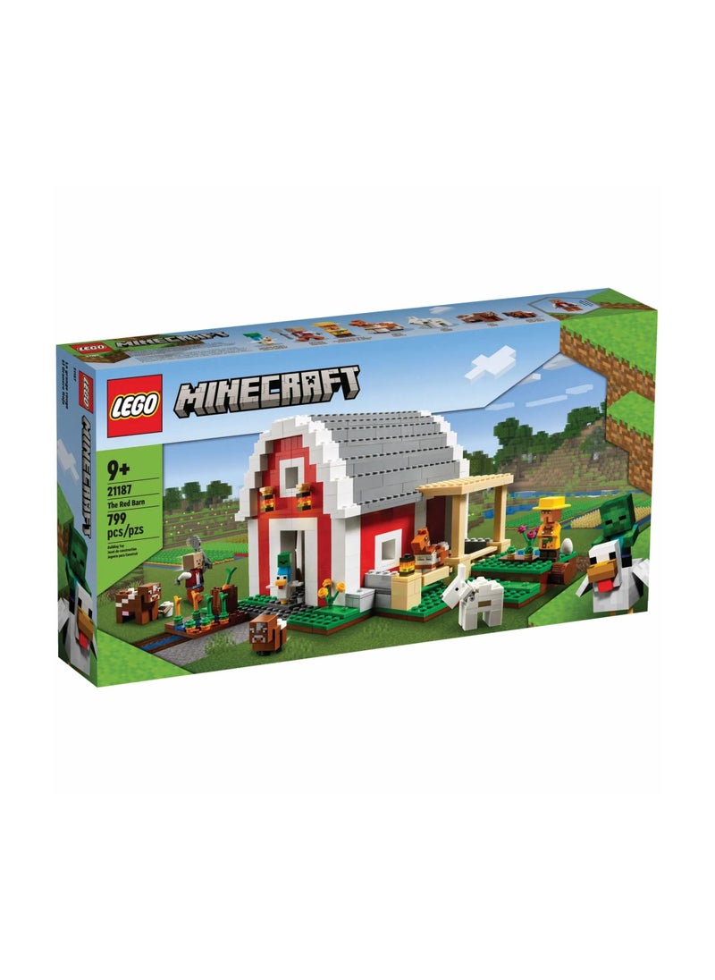 LEGO LEGO - Minecraft The Red Barn 799 Pieces - 21187  - Image 1