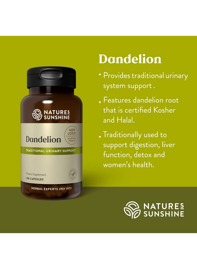 Nature's Sunshine Dandelion, 100 Capsules, Powerful Herb Supports Digestion, Nourishes The Liver, and Provides Urinary System Support - Image 4