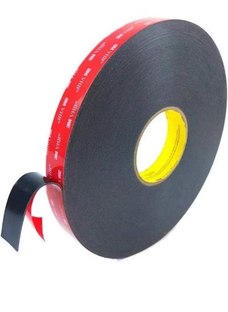 3M Red and Black Super Performance Two-Sided Fixing Tape 