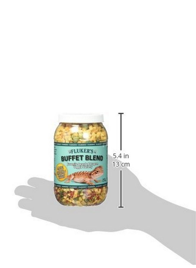 Fluker's Fluker's Buffet Blend Juvenile Bearded Dragon Diet, Veggie Variety, 5 oz - Image 2