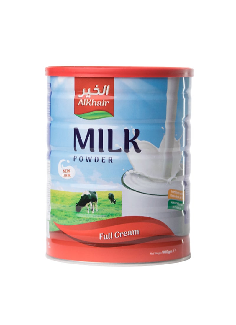 الخير حليب مجفف كامل الدسم 900جم - Image 1