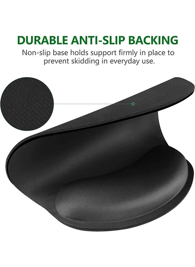 joyzzz Upgrade Enlarge Superfine Fibre Soft Smooth Gel Ergonomic Mouse Pad Wrist Support and Keyboard Wrist Rest for Computer, Laptop, Mac, Gaming and Office, Durable, Comfortable and Pain Relief.  - Image 4