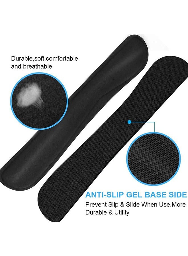 joyzzz Upgrade Enlarge Superfine Fibre Soft Smooth Gel Ergonomic Mouse Pad Wrist Support and Keyboard Wrist Rest for Computer, Laptop, Mac, Gaming and Office, Durable, Comfortable and Pain Relief.  - Image 3