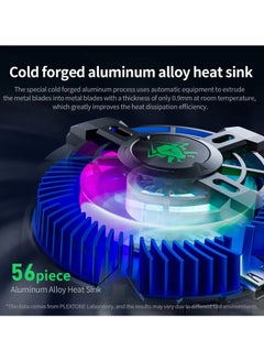 Plextone Plextone EX2pro Magnetic Mobile Phone Cooler with Fan for Fast Heat Dissipation, Suitable for Apple Mobile Phones  - Image 4