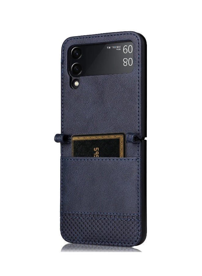 Case for Samsung Galaxy Z Flip 5 Protective Mobile Phone Case Flip Wallet Stylish with Stand Function and Magnetic PU Case Protective Cover