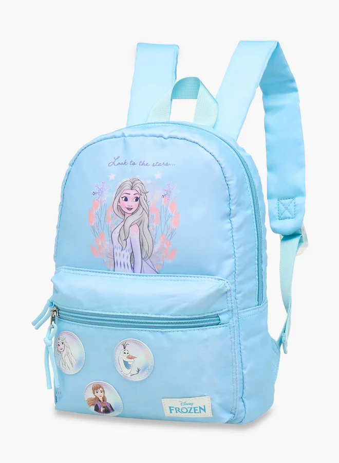 ديزني Girls Frozen Print School Backpack with Adjustable Shoulder Straps 10x25x33 cm