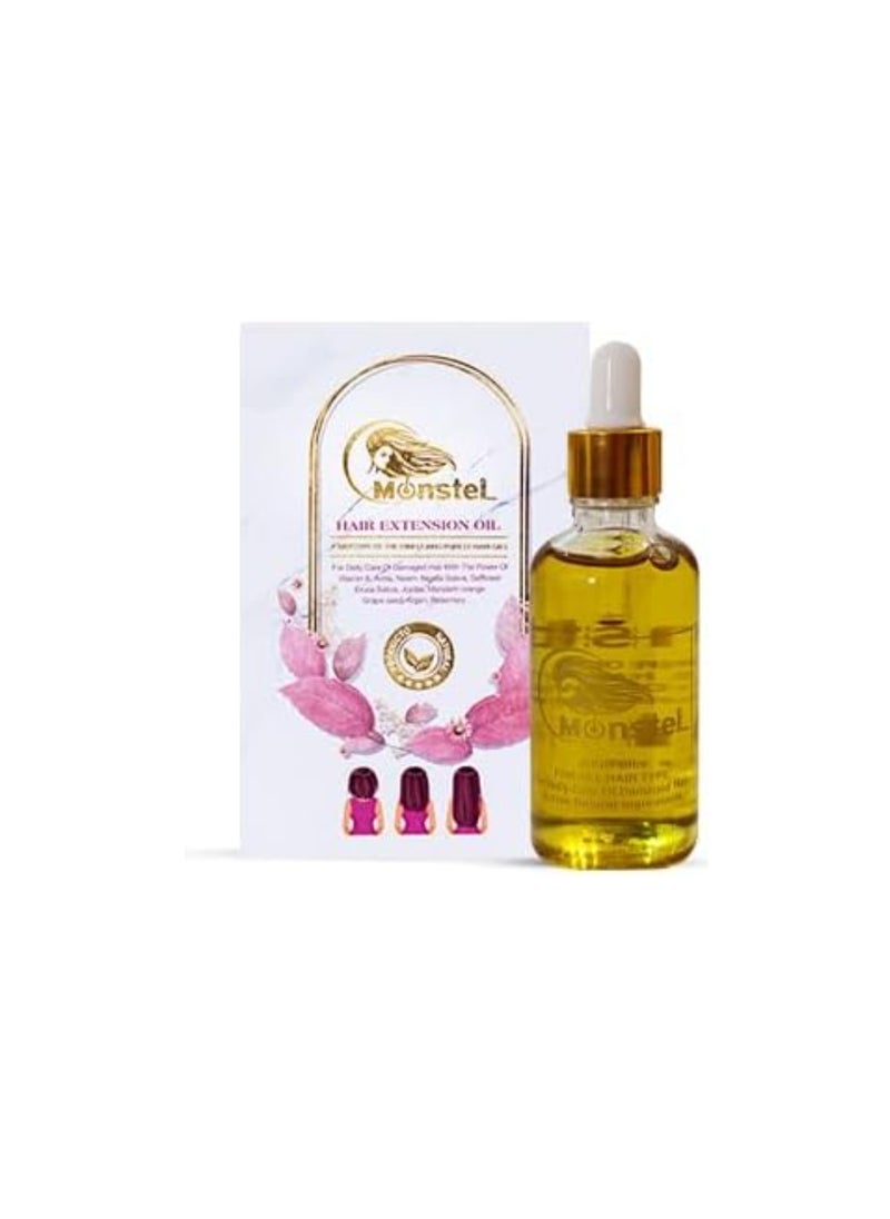 Monstel Hair Extension Oil 60ml  - Image 1