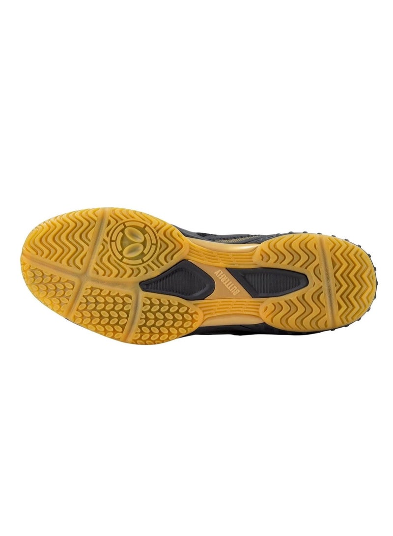 Butterfly Lezoline Levalis Shoes: Performance Table Tennis Shoes, Enhanced Comfort and Fit High Grip, Footwork Support Platinum black 40 - Image 5