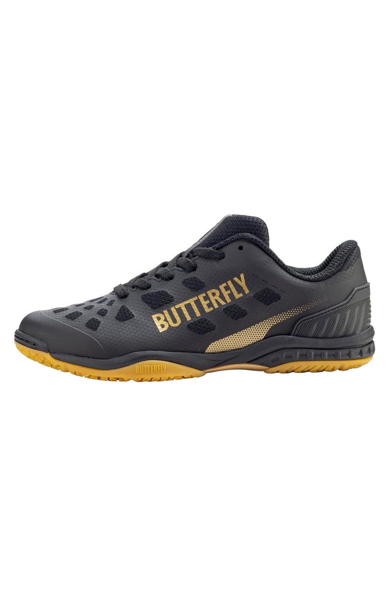 Butterfly Lezoline Levalis Shoes: Performance Table Tennis Shoes, Enhanced Comfort and Fit High Grip, Footwork Support Platinum black 40 - Image 4