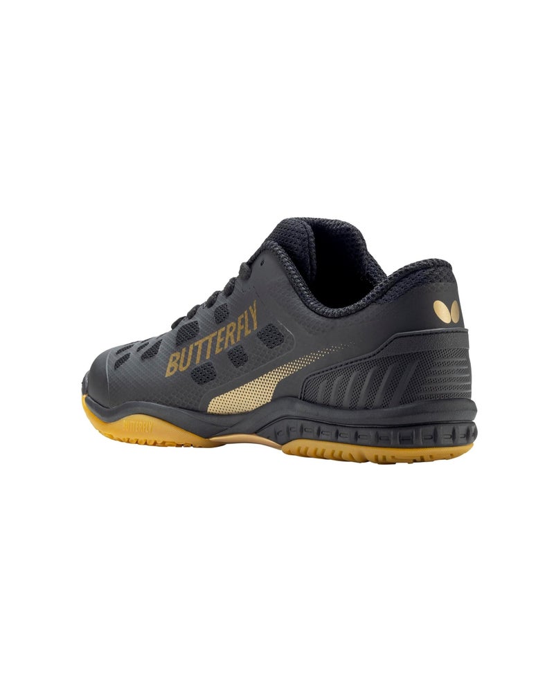 Butterfly Lezoline Levalis Shoes: Performance Table Tennis Shoes, Enhanced Comfort and Fit High Grip, Footwork Support Platinum black 40 - Image 3