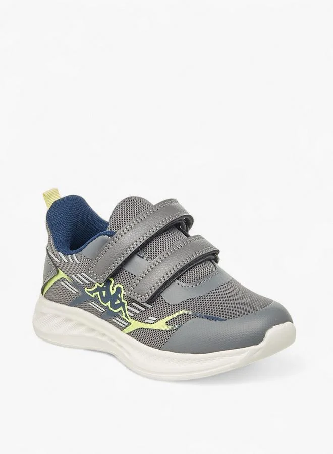 Kappa Boys Printed Hook & Loop Sports Shoes