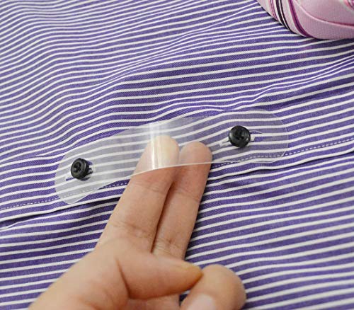 WINGKIND Invisible Tie Stays Tie Keeper Tie Clip, Great Alternative to Tie Tacks or Tie Bars (Pack of 10) - Image 5