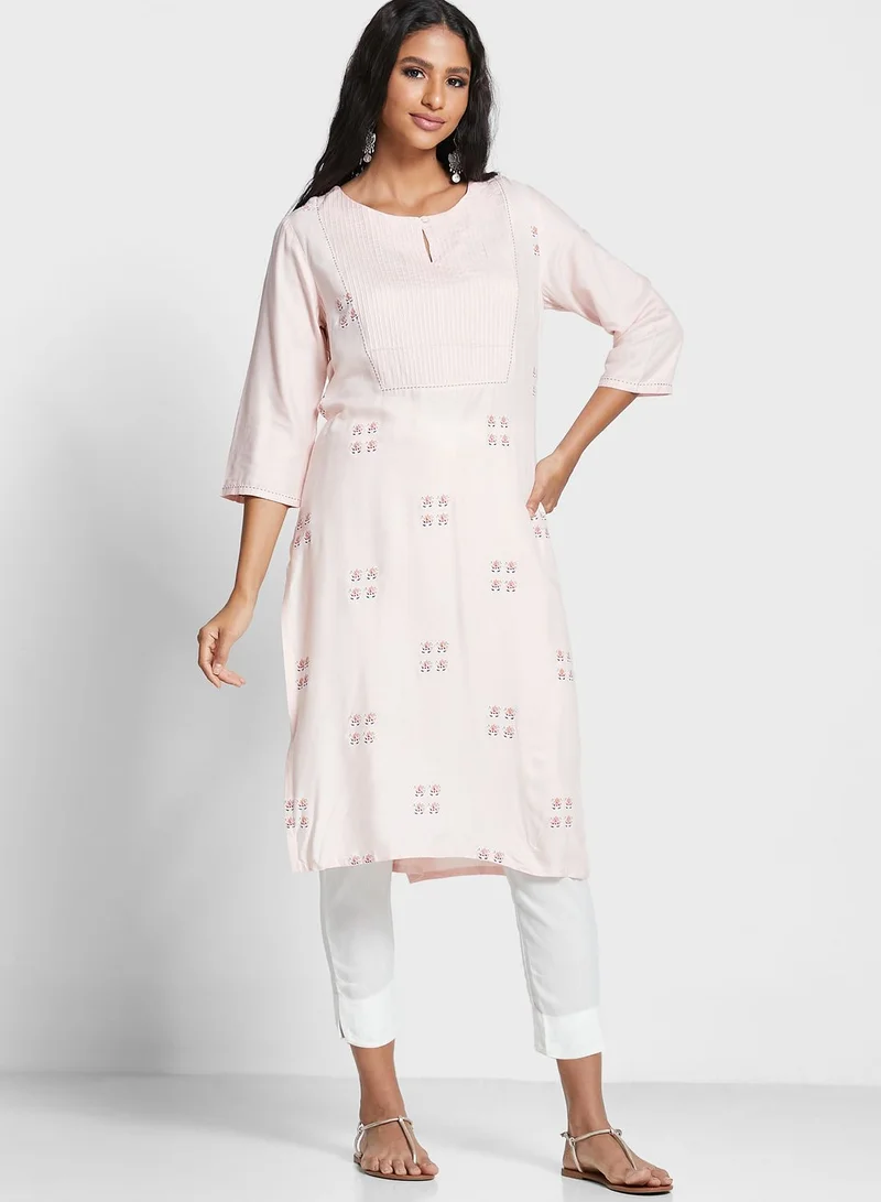 W Printed Kurti