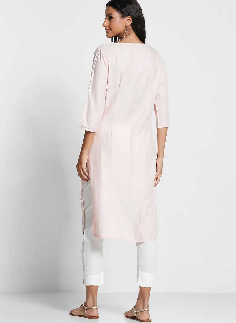 W Printed Kurti