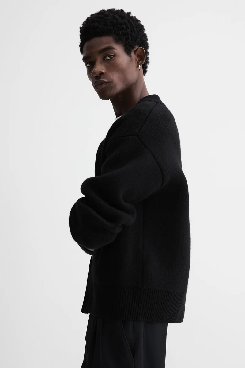 H&M  Loose Fit Wool cardigan for Men | Best Price UAE