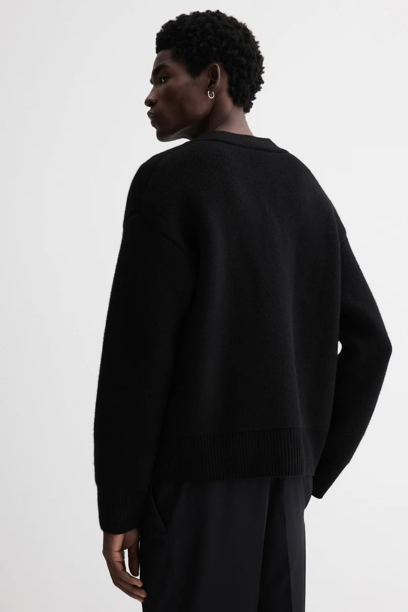 H&M  Loose Fit Wool cardigan for Men | Best Price UAE