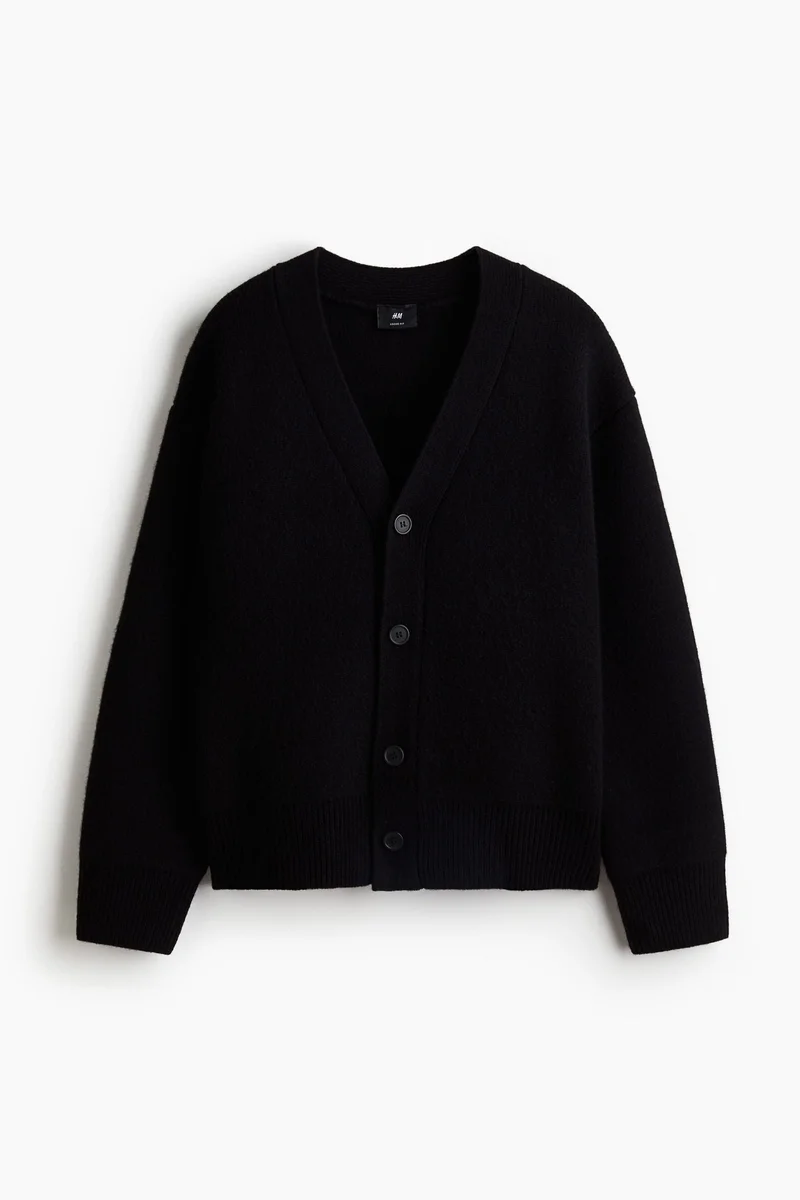 H&M  Loose Fit Wool cardigan for Men | Best Price UAE