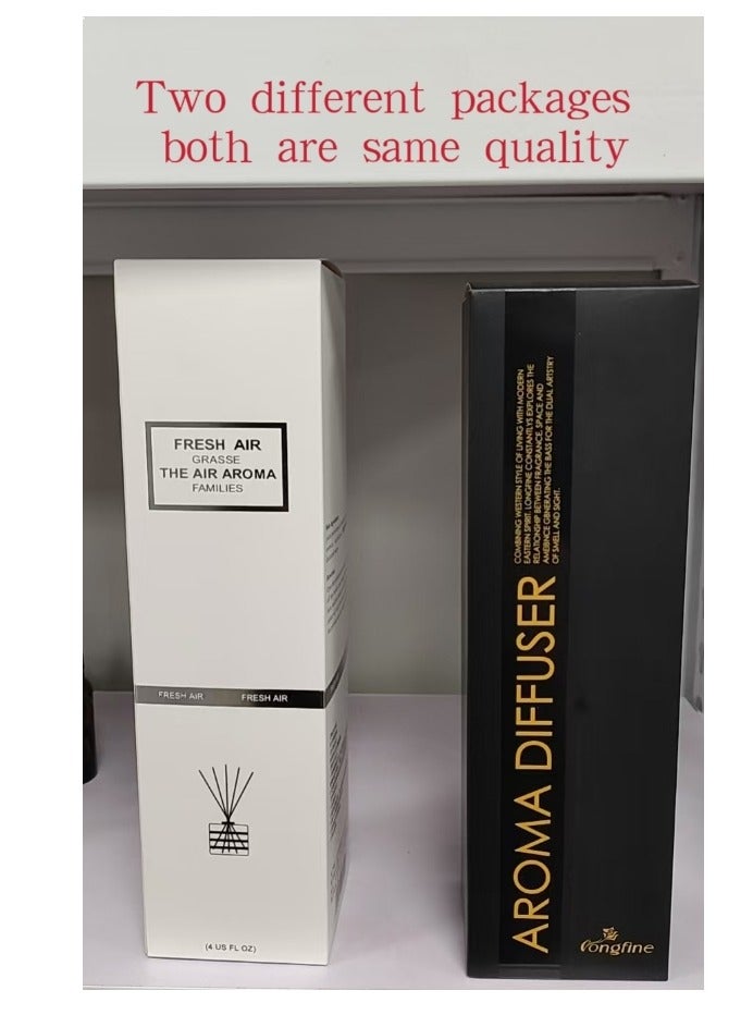 لونج فاين مجموعة ناشر قصب الزهور، ناشر رائحة مع العصي، ناشر زهور منزلي للمنزل والمكتب والحمام وديكور شانغريلا سينت 120 مل - Image 2