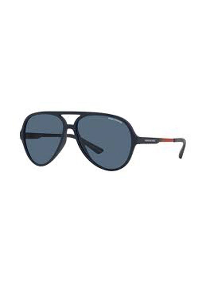 Armani Exchange - Full Rim Oval Sunglasses 4133S-60-8181-80 - Image 1