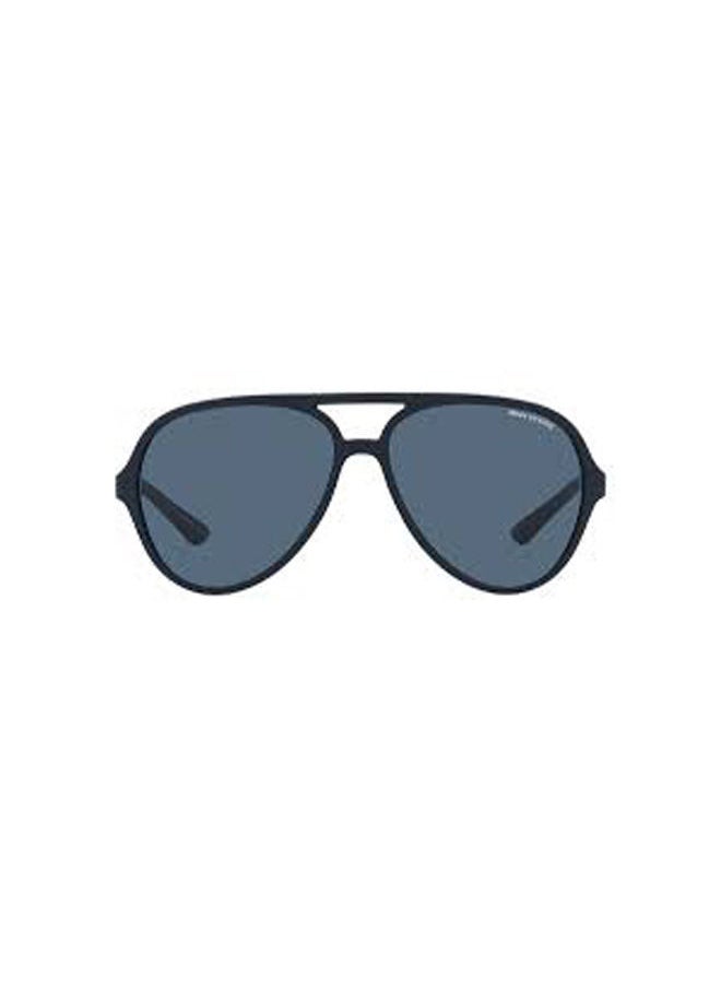 Armani Exchange - Full Rim Oval Sunglasses 4133S-60-8181-80 - Image 1