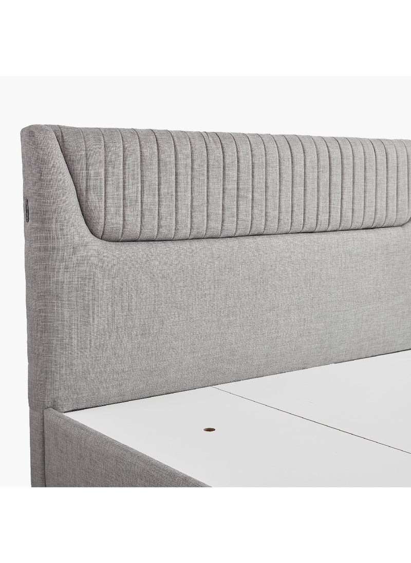 Home Box - Hayes 5-Piece King Bed Size 218 x 120 x 183 cm, Mattress Size - 180x200cm - Image 1
