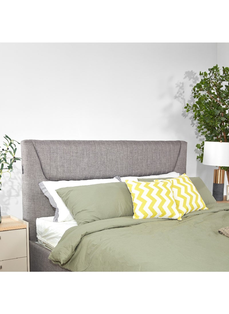 Home Box - Hayes 5-Piece King Bed Size 218 x 120 x 183 cm, Mattress Size - 180x200cm - Image 1