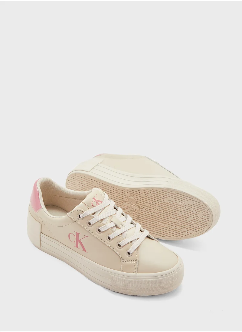 Calvin Klein Jeans Lace Up Low Top Sneakers