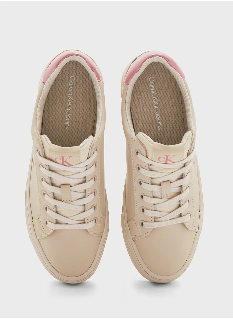 Calvin Klein Jeans Lace Up Low Top Sneakers
