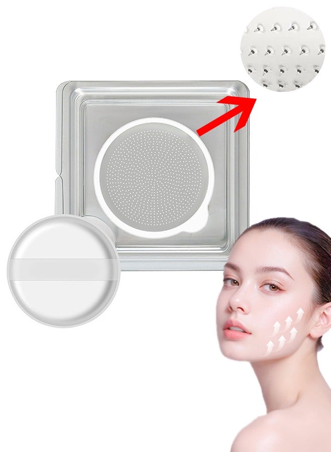 Unique Microneedle Sticking Tablets and Puff - Disposable Soluble Microcrystalline Micro-tie Tablets - 1064 Needle Sticking Tablets - Insoluble Microneedles - Non-invasive Water Light Introduction Absorption Promotion Beauty Tools - Image 1