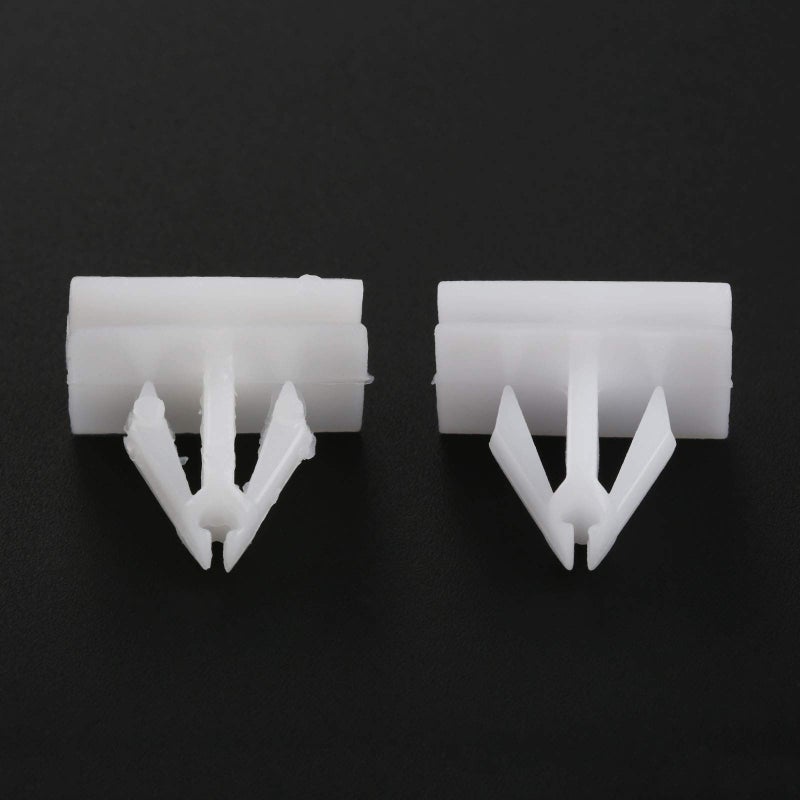 Mtsooning 15PCS Rocker Panel Moulding Rivets, White Nylon Moulding Clips, Side Skirt Sill Fasteners, Universal Car Retainers Compatible with Buick Excelle GM Chevy Avalanche 25693852 - Image 4