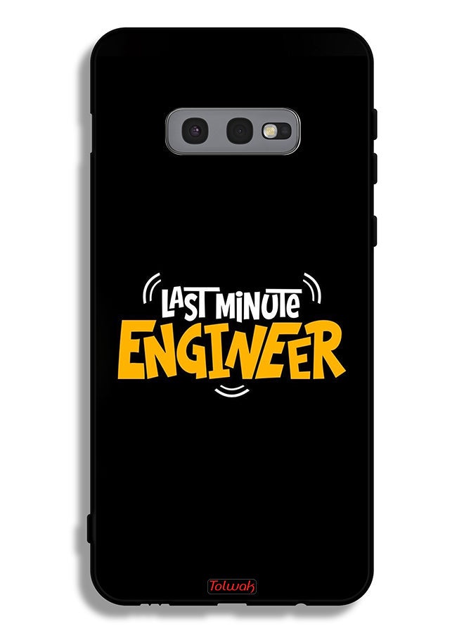 Tolwak Samsung Galaxy S10e Protective Case Cover Last Minute Engineer - Image 2