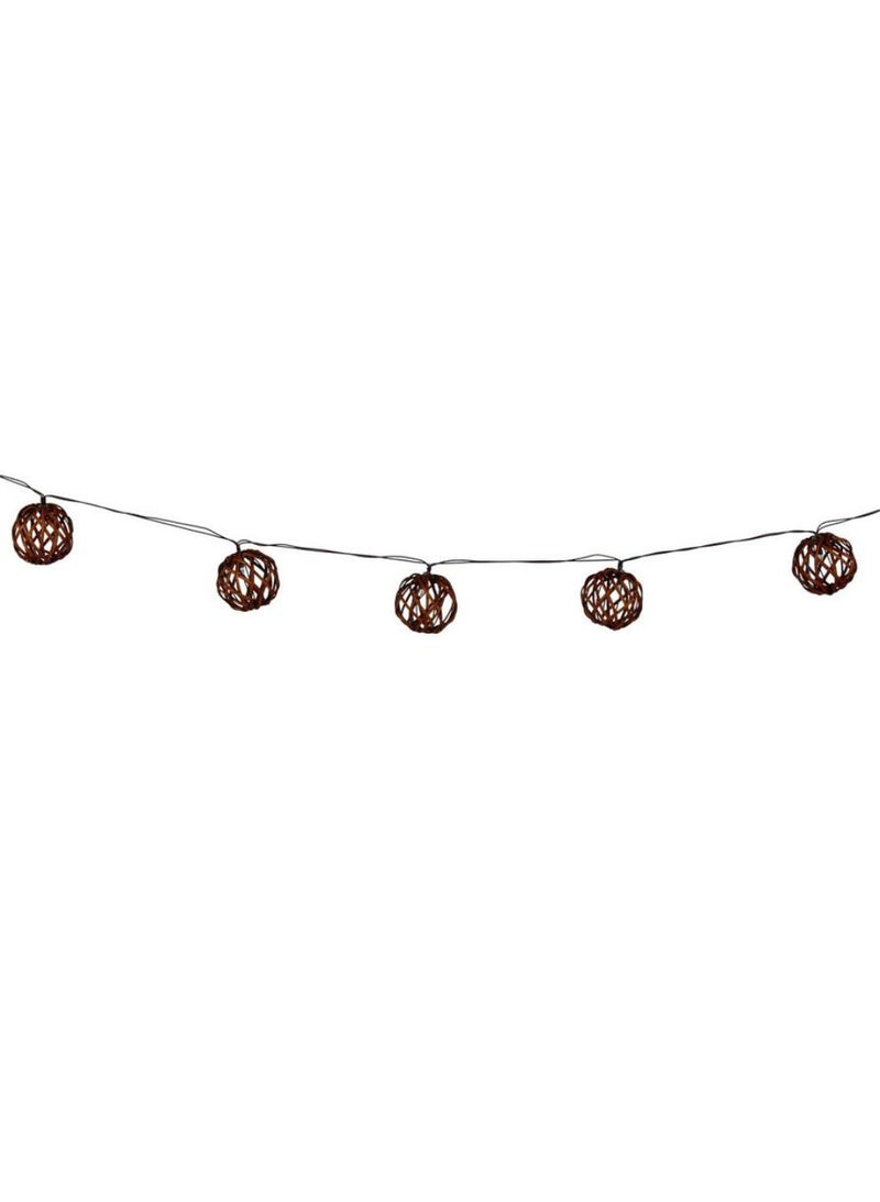 LEDVANCE Stringed Round Rattan Lantern 10 W