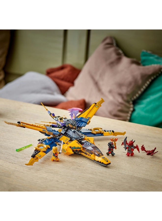 LEGO NINJAGO Ras & Arin’s Super Storm Jet 71833 Building Set (510 Pieces) - Image 5