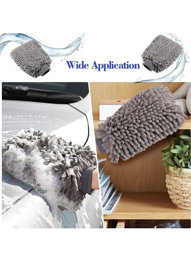 Fezora Grey Cleaning Gloves and Chef Cap Set - Image 4