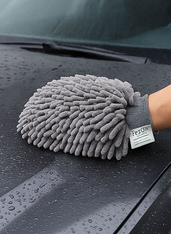 Fezora Grey Cleaning Gloves and Chef Cap Set - Image 3