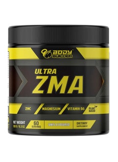 Body Builder Body Builder Ultra ZMA, Unflavored, 60 Servings - 180 gm  - Image 1
