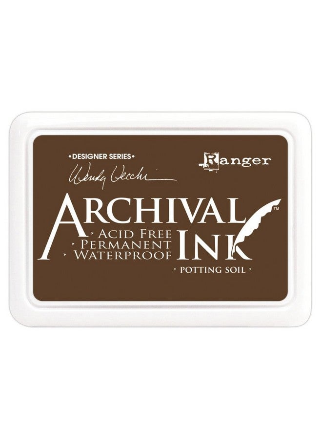 Aid 38979 Wendy Vecchi Designer Series Archival Ink Pad Potting Soil