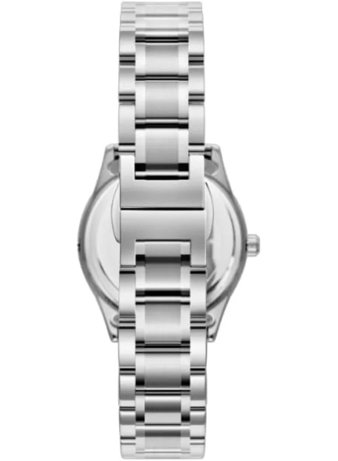 KENNETH SCOTT Ladies'S Watch, Analog Display And Stainless Steel Strap - K25504-Sbswk, Silver