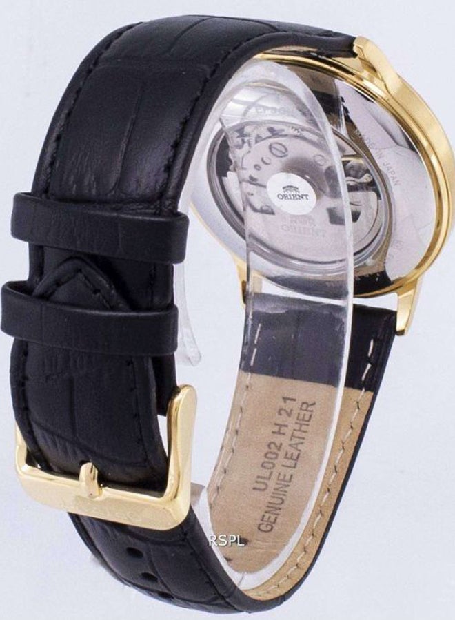 ORIENT Men Leather Analog Watch OW-SAC00004 - 41 mm - Black - Image 2