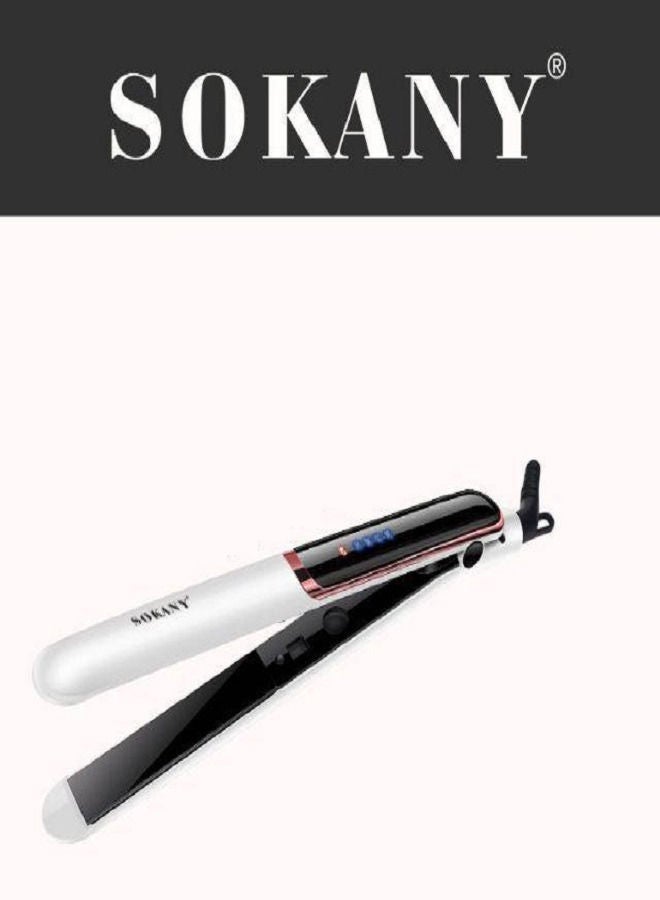 sokany SK-955 Professional Hair Straightener -white - Image 3