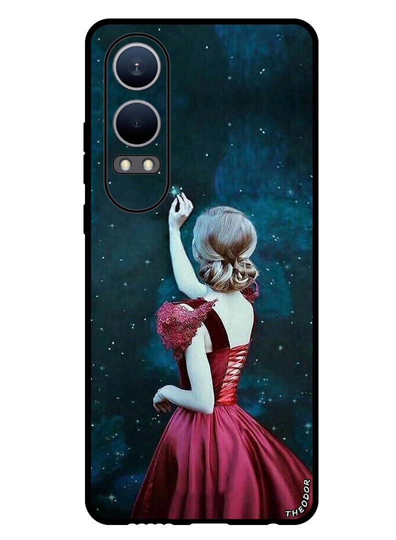 Theodor Protective Case Anti Scratch Shock Proof Bumper Cover For OnePlus Nord CE4 Lite Girl Touching Star - Image 1