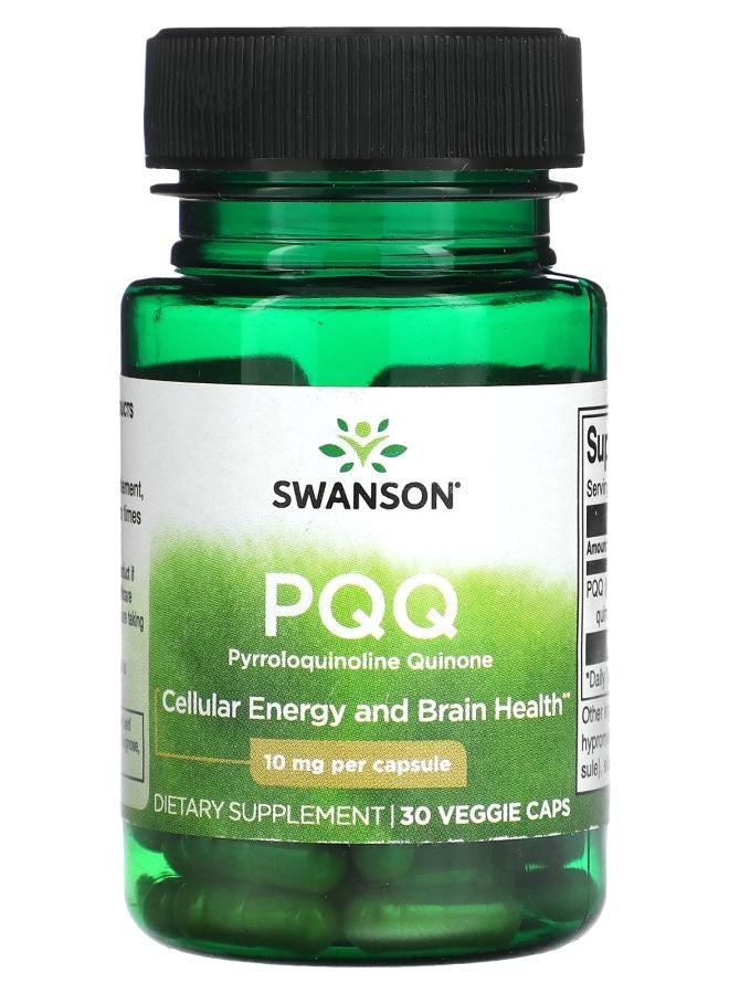PQQ 10 ملغ 30 كبسولة نباتية